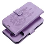 Kabura MEZZO Book do IPHONE 16 Pro łapacz snów fioletowy