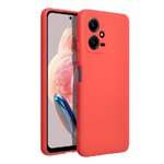 Futera SILICONE do XIAOMI Redmi NOTE 12 5G brzoskwiniowy