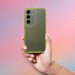 Futerał MATRIX CLEAR do SAMSUNG A05s żółty