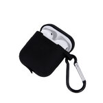 Etui do Airpods Pro 2 czarne z haczykiem