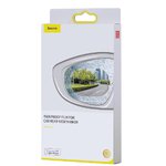 Baseus folia hydrofobowa 0,15mm na lusterko samochodowe owalna  135x95mm 2szt przeźroczysta