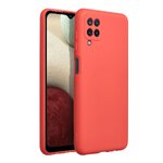 Futera SILICONE do SAMSUNG Galaxy A12 brzoskwiniowy