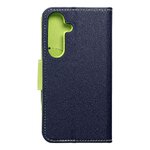 Kabura Fancy Book do SAMSUNG S24 granatowy / limonkowy