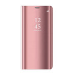 Etui Smart Clear View do Samsung Galaxy A52 4G / A52 5G / A52S 5G różowy