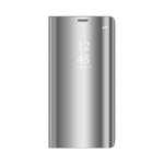 Etui Smart Clear View do Samsung Galaxy A15 4G / A15 5G srebrne