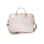 Guess torba do laptopa GUCB15QLPK 15" różowa Quilted