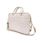 Guess torba do laptopa GUCB15QLPK 15" różowa Quilted