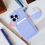 Futera CARD CASE do IPHONE 7 / 8 / SE 2020 / SE 2022 fioletowy