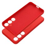 Futera Silicone Mag Cover kompatybilny z MagSafe do SAMSUNG S24 PLUS czerwony