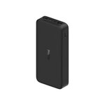Xiaomi Redmi power bank PB200LZM 20000 mAh czarny 18W fast charge 
