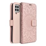 Kabura MEZZO Book do SAMSUNG A22 5G mandala złoty róż