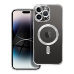 Futerał ELECTRO MAG COVER kompatybilny z MagSafe do IPHONE 12 Pro Max srebrny