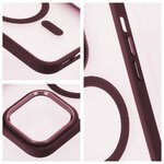Futera Matte Mag Cover kompatybilny z MagSafe do IPHONE 15 PRO czerwony