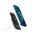 VEGER podstawka biurkowa z adowarka indukcyjna kompatybilne z MagSafe 15W Y56 czarna