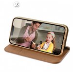 DUX DUCIS kabura HIVO do IPHONE 15 brzowa