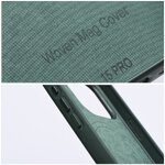 Woven Mag Cover kompatybilne z MagSafe do IPHONE 15 PLUS zielony
