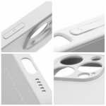Futera Roar Matte Glass Case - do iPhone 13 Pro stalowy