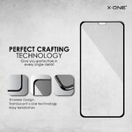 Szkło hartowane X-ONE 3D - do iPhone Xs/11 Pro czarny