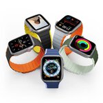 DUX DUCIS pasek LD silikonowy do Apple Watch 42 / 44 / 45 mm niebieski
