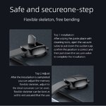 FORCELL F-Grip MagFlex uchwyt samochodowy do szyby/deski/kratki magnetyczny czarny