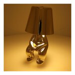 Lampka nocna GOLD MAN Art Deco siedzcy (wzr 2) MLTL