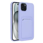 Futera CARD CASE do IPHONE 15 PLUS fioletowy