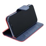 Kabura Fancy Book do  SAMSUNG Galaxy J3/J3 2016 czerwony/granatowy