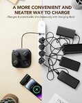 VEGER powerbank 20 000 mAh zestaw powerbankw 4 x 5000 mAh Pogo czarny