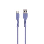 Maxlife kabel MXUC-04 USB - microUSB 1,0 m 3A fioletowy