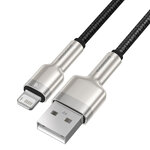 Baseus kabel Cafule Metal USB - Lightning 2,4A 0,25 m czarny