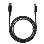 Baseus kabel Tungsten PD USB-C - Lightning 2,0 m czarny 20W