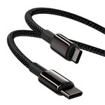Baseus kabel Tungsten PD USB-C - USB-C 1,0 m czarny 100W