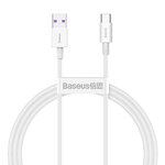 Baseus kabel Superior USB - USB-C 1,0 m biały 66W