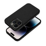 Leather Mag Cover kompatybilne z MagSafe do IPHONE 12 PRO MAX czarny