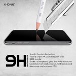 Szkło hartowane X-ONE 3D - do Samsung Galaxy NOTE 20 ULTRA  (edge glue + hole) czarny