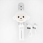 Maxlife mikrofon z głośnikiem Bluetooth Animal MX-100 biały