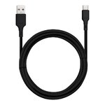 Kabel Blue Star ze zczem USB A do USB C 3A - czarny