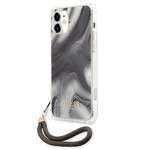 Oryginalne Etui GUESS Hardcase GUHCP12SKSMAGR do iPhone 12 MINI (Kolekcja Marble / szary)