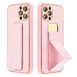 Futera LEATHER Case Kickstand do IPHONE 15 PLUS rowy