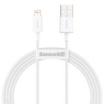Baseus kabel Superior USB - Lightning 1,5 m 2,4A biały
