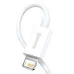 Baseus kabel Superior USB - Lightning 1,5 m 2,4A biały