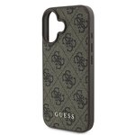 GUESS futerał do IPHONE 16 Plus GUHCP16MG4GFBR (PU 4G Classic) brązowy