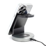 Futera Electro Mag Cover kompatybilny z MagSafe do SAMSUNG S24 PLUS srebrny