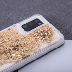 Nakładka Liquid Sparkle TPU do Samsung Galaxy S23 Ultra złota