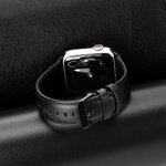 DUX DUCIS pasek YA skrzany do Apple Watch 38 / 40 / 41 mm czarny