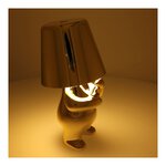Lampka nocna GOLD MAN Art Deco stojcy (wzr 3) MLTL