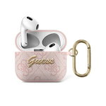 Guess etui do Airpods 3 GUA34GSMP różowe 4G Script Metal