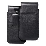 Skrzana uniwersalna wsuwka z klapk - ROYAL / czarny - Rozmiar 2XL - IPHONE 6 PLUS / SAMSUNG A52 / XIAOMI REDMI NOTE 10
