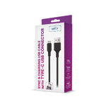 Setty kabel USB - USB-C 1,0 m 2A czarny NEW