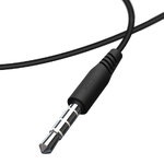 XO Słuchawki przewodowe EP52 jack 3,5mm douszne czarne